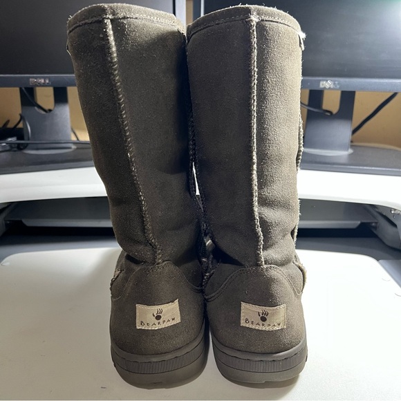 Ladies BearPaw fur lined boots Sz 10 - Picture 2 of 10